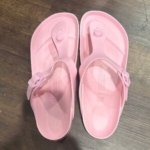 Birkenstock Light Pink Gizeh Flip Flops